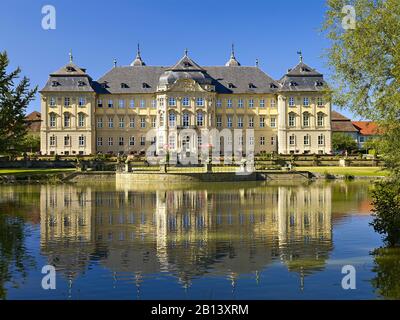 Castello Di Werneck Vicino Schweinfurt, Bassa Franconia, Baviera, Germania Foto Stock