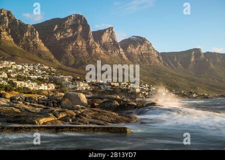 Dodici Apostoli, Camps Bay, Città Del Capo, Sud Africa Foto Stock
