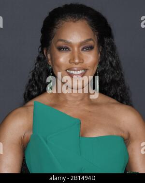 Angela Bassett arriva al 51st NAACP Image Awards che si è tenuto presso il Pasadena Civic Auditorium di Pasadena, CA sabato 22 febbraio 2020. (Foto di Slanlee B. Mirador/Sipa USA) Foto Stock