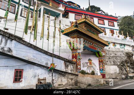 Monastero di Dali, Darjeeling, India, Asia Foto Stock