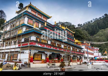 Monastero di Dali, Darjeeling, India, Asia Foto Stock