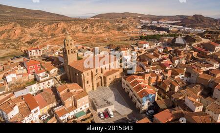 Villaggio di Arnedo in provincia di la Rioja, Spagna Foto Stock