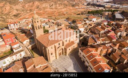 Villaggio di Arnedo in provincia di la Rioja, Spagna Foto Stock