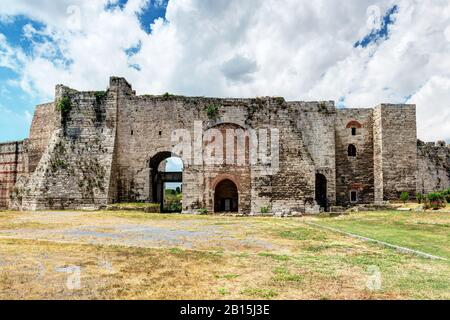 Famosa Porta D'Oro Di Costantinopoli. All'interno della Fortezza di Yedikule a Istanbul, Turchia. Foto Stock