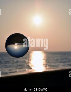 Fotografia di Lenseball Foto Stock