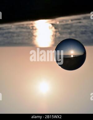 Fotografia di Lenseball Foto Stock