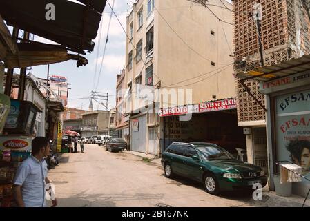 Adana, Turchia - 27 Giugno 2019: Strade Della Vecchia Turchia Di Adana Foto Stock