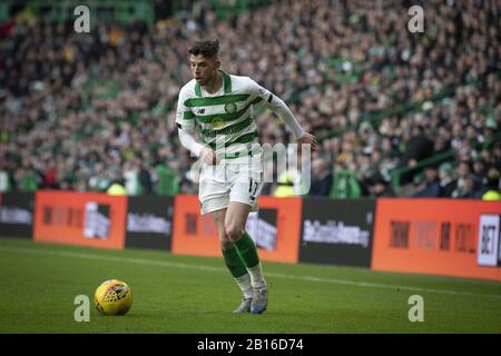 Glasgow, Regno Unito. 23rd Feb, 2020. Glasgow, SCOTLAND, FEB 23rd: Durante il gioco scozzese Premiership tra Celtic e Kilmarnock. Il gioco si è svolto al Celtic Park di Parkhead, Glasgow, Scozia. Richard Callis/ Spp Credit: Spp Sport Press Photo. /Alamy Live News Foto Stock