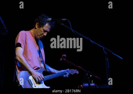 Milano, Italia - 15 maggio 2018: Il gruppo rock indie americano Yo la Tengo, spesso abbreviato come YLT, di Hoboken, New Jersey, suona alla musica live di Fabrique Foto Stock