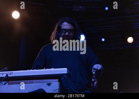 Milano, Italia - 15 maggio 2018: Il gruppo rock indie americano Yo la Tengo, spesso abbreviato come YLT, di Hoboken, New Jersey, suona alla musica live di Fabrique Foto Stock