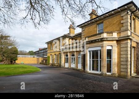 Alice Holt Forest Research Station in Hampshire, Inghilterra, Regno Unito, specializzata in scienze forestali e degli alberi Foto Stock