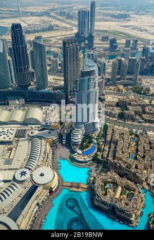 05 novembre 2019, Emirati Arabi Uniti, Dubai: Dubai (Arabic Dubayy) è la città più grande degli Emirati Arabi Uniti (UAE) sul Golfo Persico e la capitale dell'Emirato di Dubai. Foto: Dorian Gollnisch/dpa-Zentralbild/ZB Foto Stock