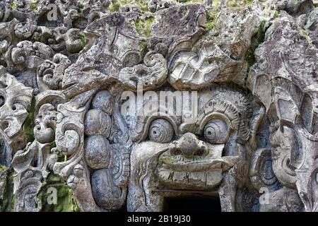 Gianyar, Bali Island, Indonesia. 24th maggio 2019. La famosa attrazione turistica, Goa Gajah è un sito archeologico indù significativo. Foto Stock