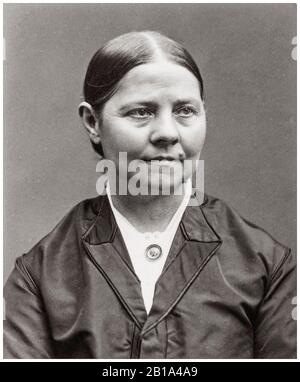 Lucy Stone (1818-1893), Abolizionista, difensore dei diritti della donna, ritratto di Sumner Bradley Heald, circa 1866 Foto Stock