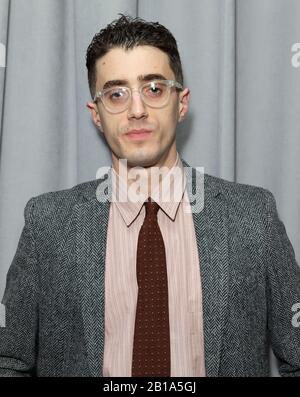 Gus Reed partecipa al revival "West Side Story" di Broadway musicale di apertura notte dopo il partito al IAC Building di New York, NY il 20 febbraio 2020 (Photo by Lev Radin/Pacific Press/Sipa USA) Foto Stock