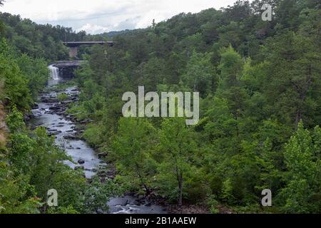 Little River Canyon, Alabama Foto Stock