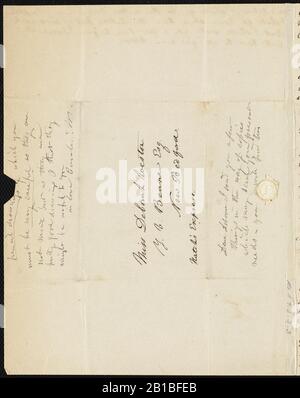 Da Anne Warren Weston A Deborah Weston; 1842 P4. Foto Stock