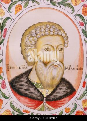 Granduca Ivan Iii. Immagine del 17th secolo. Foto Stock