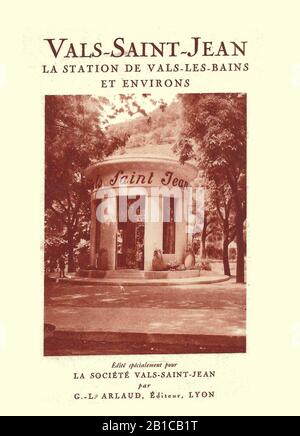 G.-L. Arlaud-recueil Vals Saint-Jean-couverture. Foto Stock