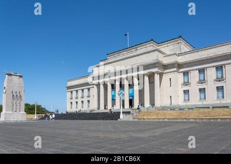 Auckland War Memorial Museum, Auckland Domain, Parnell, Auckland, Auckland Region, Nuova Zelanda Foto Stock