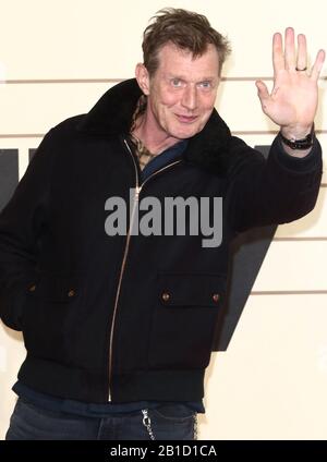 Londra, Regno Unito. 24th Feb, 2020. Jason Flemyng frequenta il Premier militare britannico a Cineworld, Leicester Square a Londra. Credit: Sopa Images Limited/Alamy Live News Foto Stock