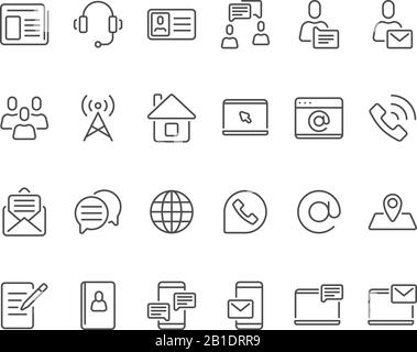 Rubrica telefonica immagine icona Immagine e Vettoriale - Alamy