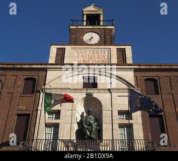 Università Cattolica del Sacro Cuore, Università Cattolica del Sacro Cuore di Milano, Italia Foto Stock