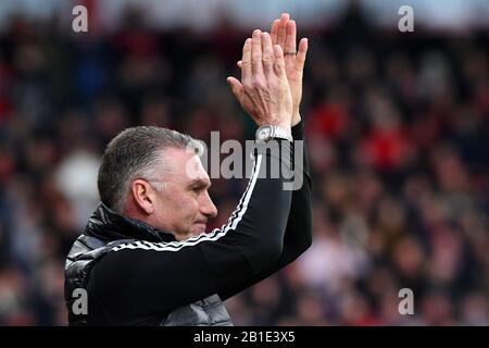 Responsabile di Watford, Nigel Pearson - AFC Bournemouth v Watford, Premier League, Vitality Stadium, Bournemouth, UK - 12th gennaio 2020 solo per uso editoriale - si applicano le restrizioni di DataCo Foto Stock