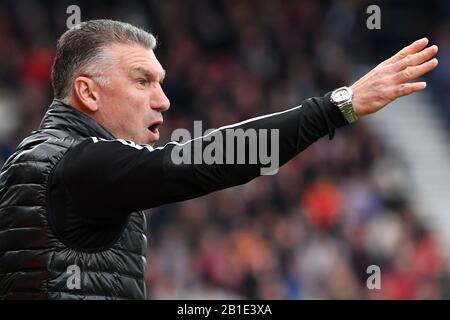 Responsabile di Watford, Nigel Pearson - AFC Bournemouth v Watford, Premier League, Vitality Stadium, Bournemouth, UK - 12th gennaio 2020 solo per uso editoriale - si applicano le restrizioni di DataCo Foto Stock