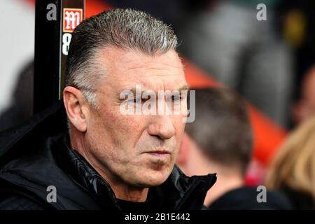 Responsabile di Watford, Nigel Pearson - AFC Bournemouth v Watford, Premier League, Vitality Stadium, Bournemouth, UK - 12th gennaio 2020 solo per uso editoriale - si applicano le restrizioni di DataCo Foto Stock