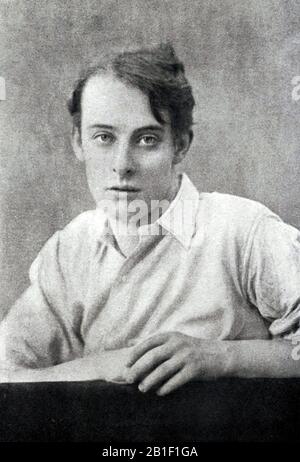 Lord ALFRED DOUGLAS (1870-1945) poeta e giornalista inglese, amico di Oscar Wilde Foto Stock