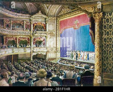 Blackpool PALACE VARIETY THEATRE (ora il Grand Theatre) nel 1938 Foto Stock