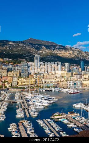 Porto Di Hercules, Monte Carlo, Monaco Foto Stock