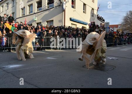 Murterske Bake - Murter Carnevale 2020 Foto Stock