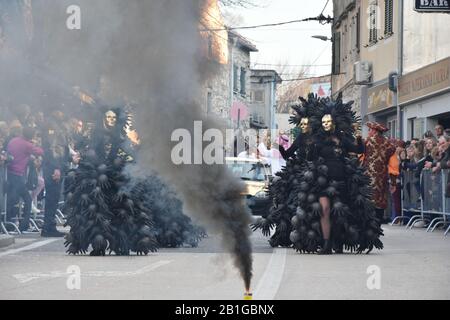 Murterske Bake - Murter Carnevale 2020 Foto Stock