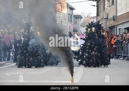 Murterske Bake - Murter Carnevale 2020 Foto Stock