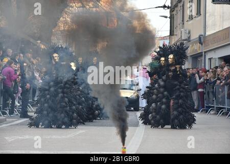 Murterske Bake - Murter Carnevale 2020 Foto Stock