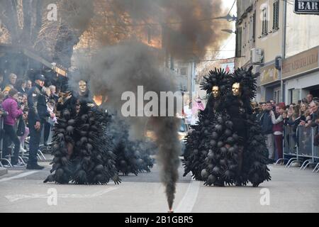 Murterske Bake - Murter Carnevale 2020 Foto Stock