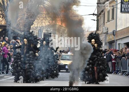 Murterske Bake - Murter Carnevale 2020 Foto Stock