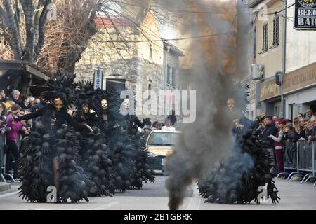 Murterske Bake - Murter Carnevale 2020 Foto Stock