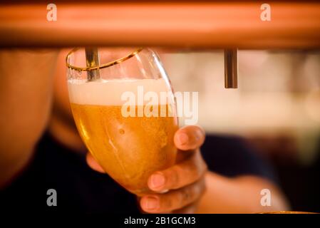 birra fredda Foto Stock