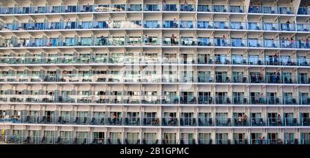 Philipsburg, St MAARTEN - 6 febbraio 2019: Sint Maarten è un paese costituente dei Paesi Bassi nei Caraibi e occupa metà di una palude isolana Foto Stock