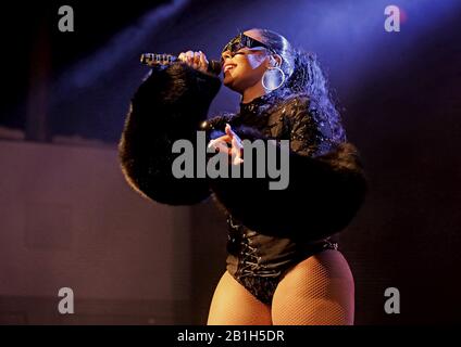 Ashanti Che Si Esibisce Alla Liverpool Guild Of Students Con: Ashanti Dove: Liverpool, Regno Unito Quando: 25 Jan 2020 Credit: Sakura/Wenn.com Foto Stock