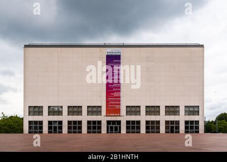 Amburgo, Germania - 4 agosto 2019: Galerie der Gegenwart (Gallery of Contemporary Art) un edificio moderno nel Museo d'arte Hamburger Kunsthalle Foto Stock