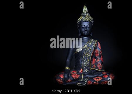 Bhagwan o Lord Goutam Buddha, fondatore della religione di Buddha Foto Stock