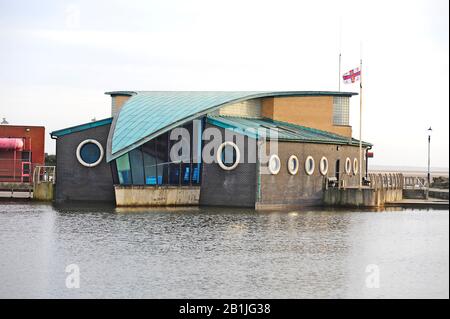 St Annes Royal National Lifeboat Institute Stazione Foto Stock