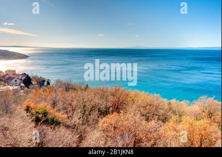 Isola di Krk, Croazia Foto Stock