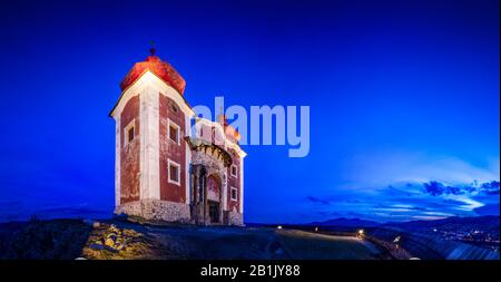 Il Calvario Di Banska Stiavnica Foto Stock