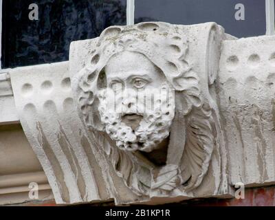 Kensington Palace, Londra, Inghilterra. Kensington Palace era la casa di HRH Diana, Principessa del Galles ed è ora sede di Duke e Duchessa di Cambridge. Foto Stock