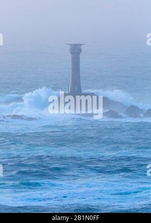 Tempesta Diana Incontra Le Navi Da Lungo Tempo Foto Stock